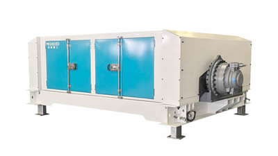 مفرمة المواد الصلبة الثانوية ذات عمودين